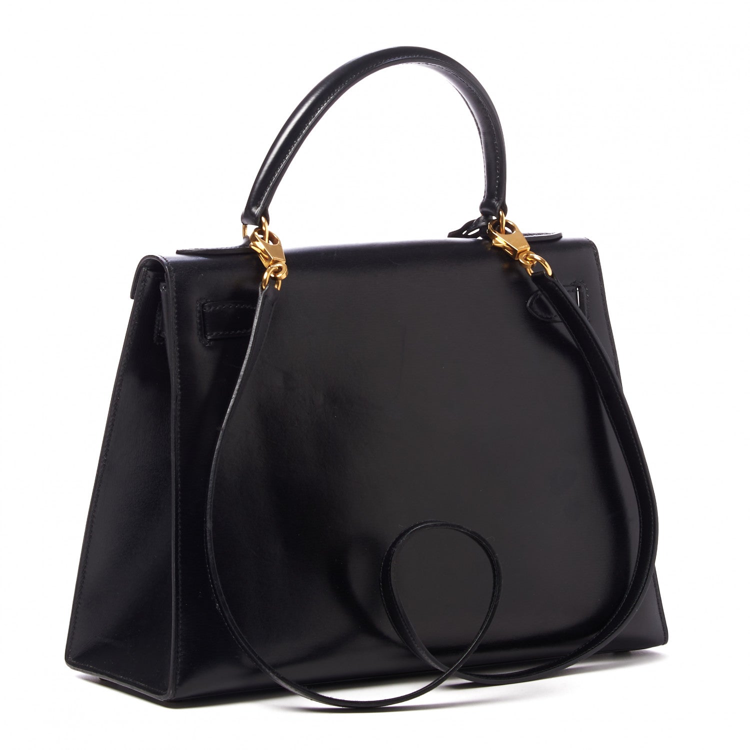 Hermes Box Kelly Sellier 28 Black 2 of 33