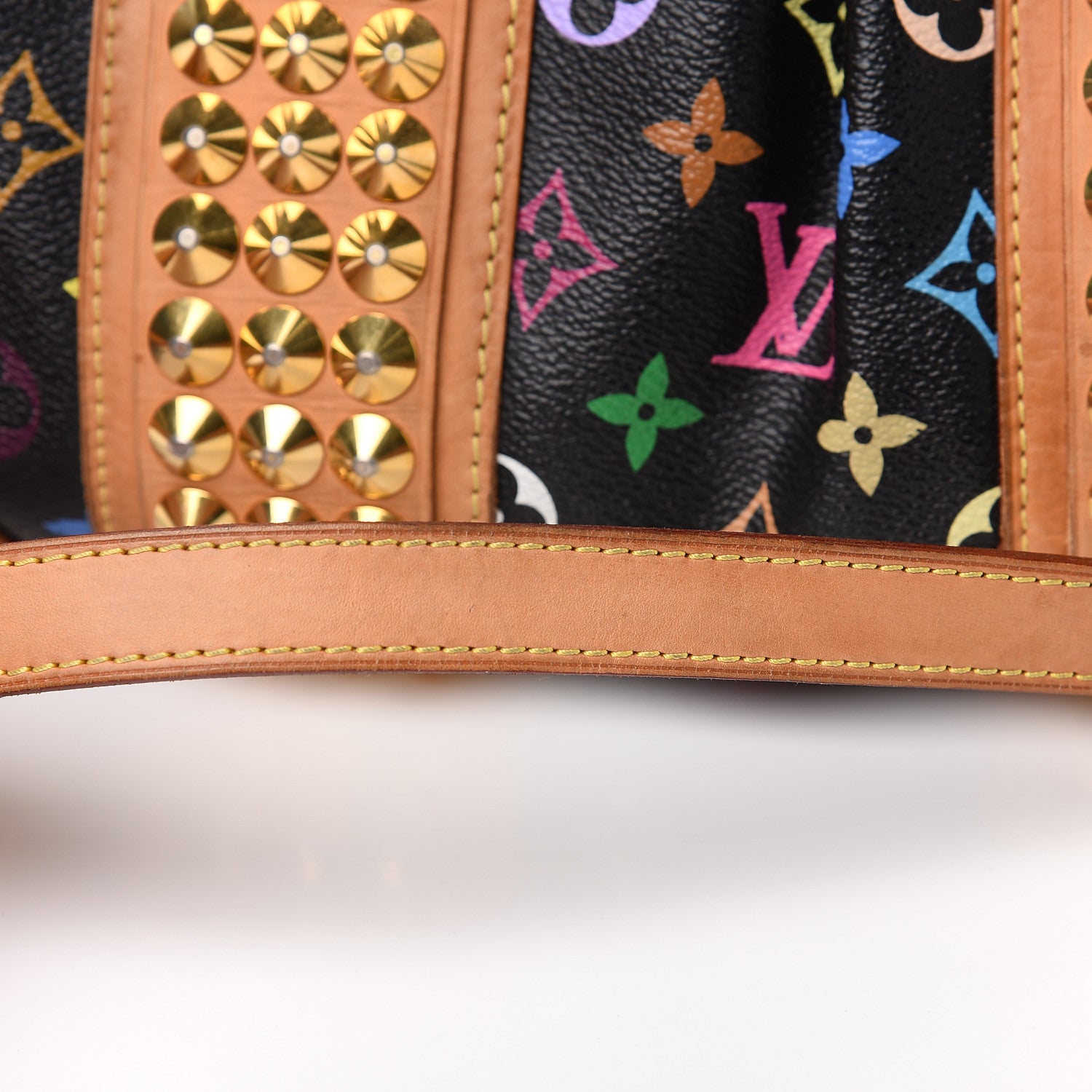 Louis Vuitton Monogram Multicolor Courtney MM Black 13 of 16