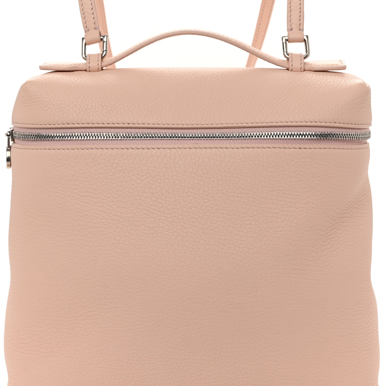 Loro Piana Grained Calfskin Extra Pocket L23.5 Backpack Candoglia Marble 7 of 9