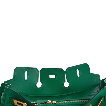 Hermes Swift Birkin 25 Vert Vertigo 8 of 40