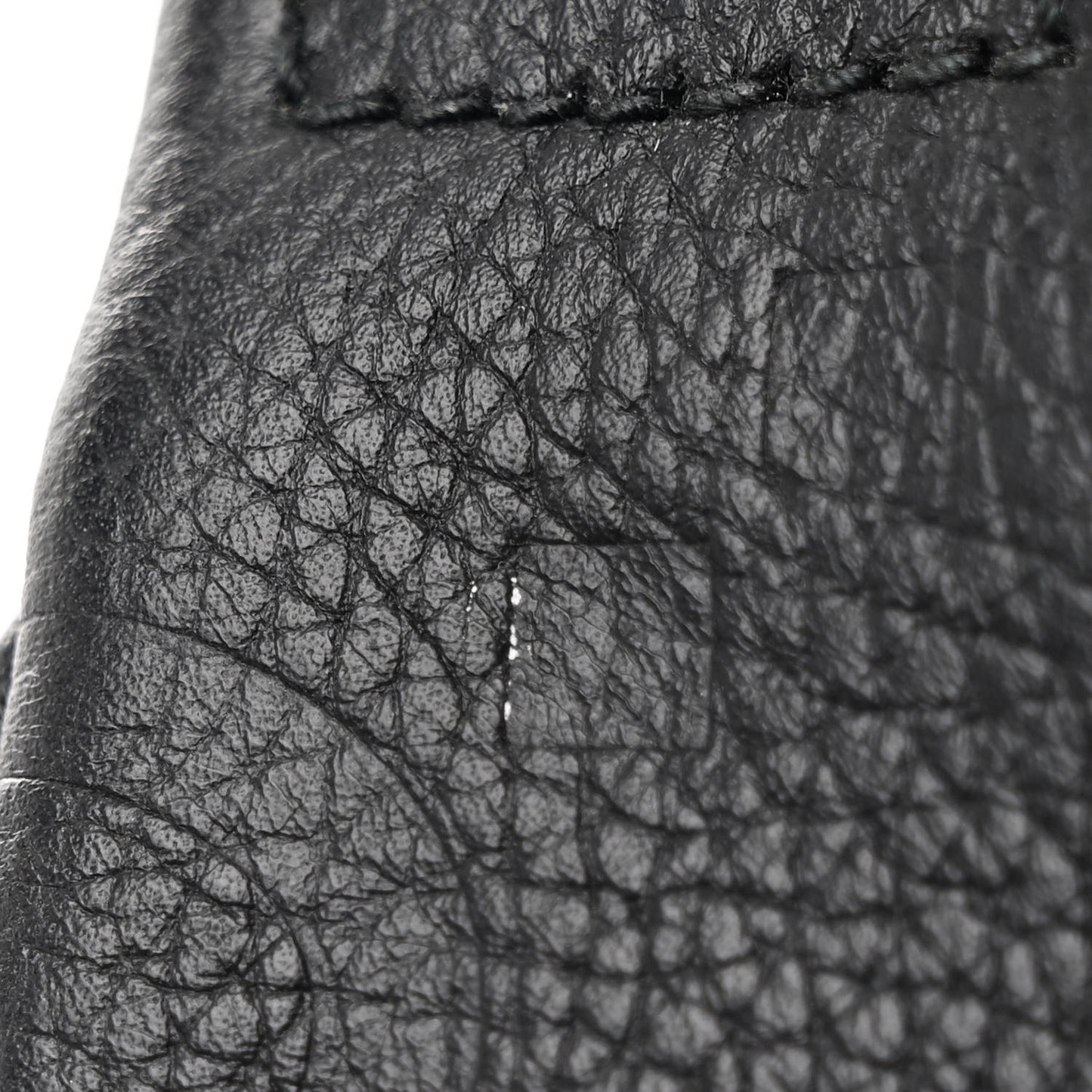 Calfskin GG Tennis Embossed Pocket Belt Bag Black