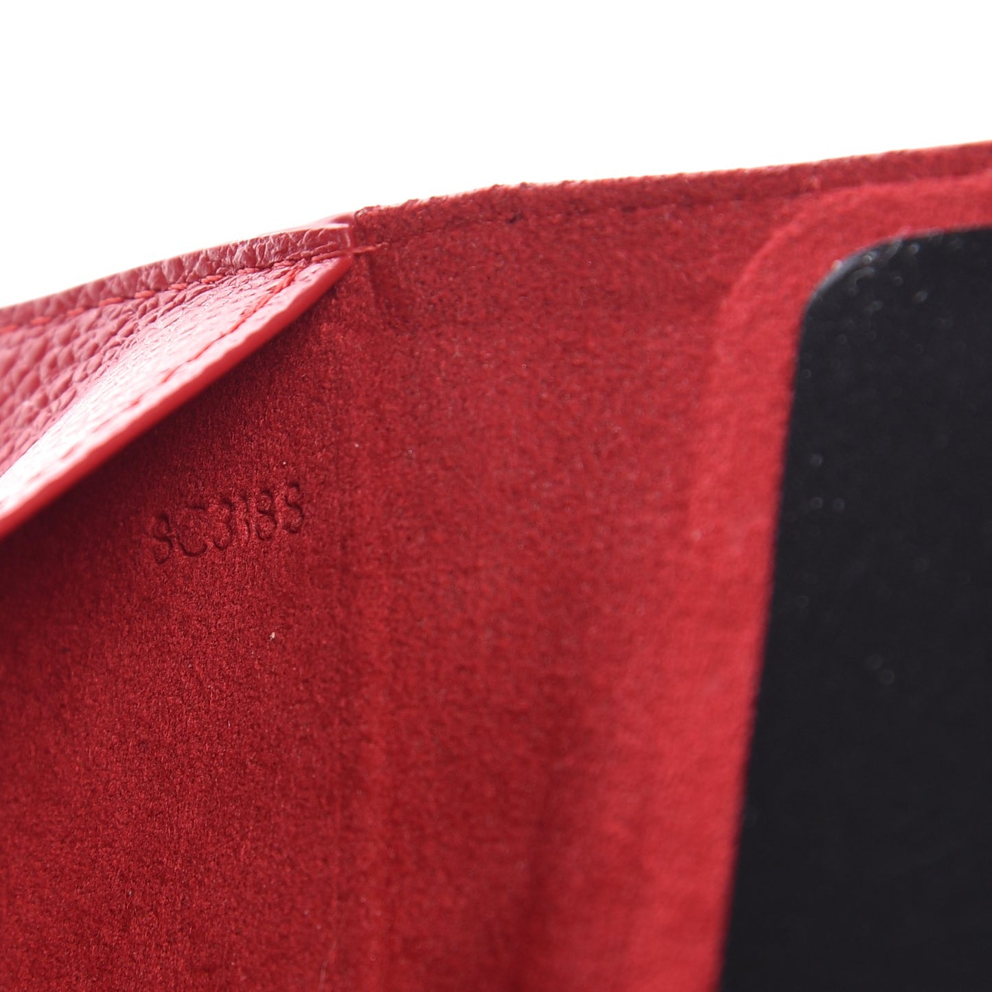 Empreinte iPhone X Folio Scarlet