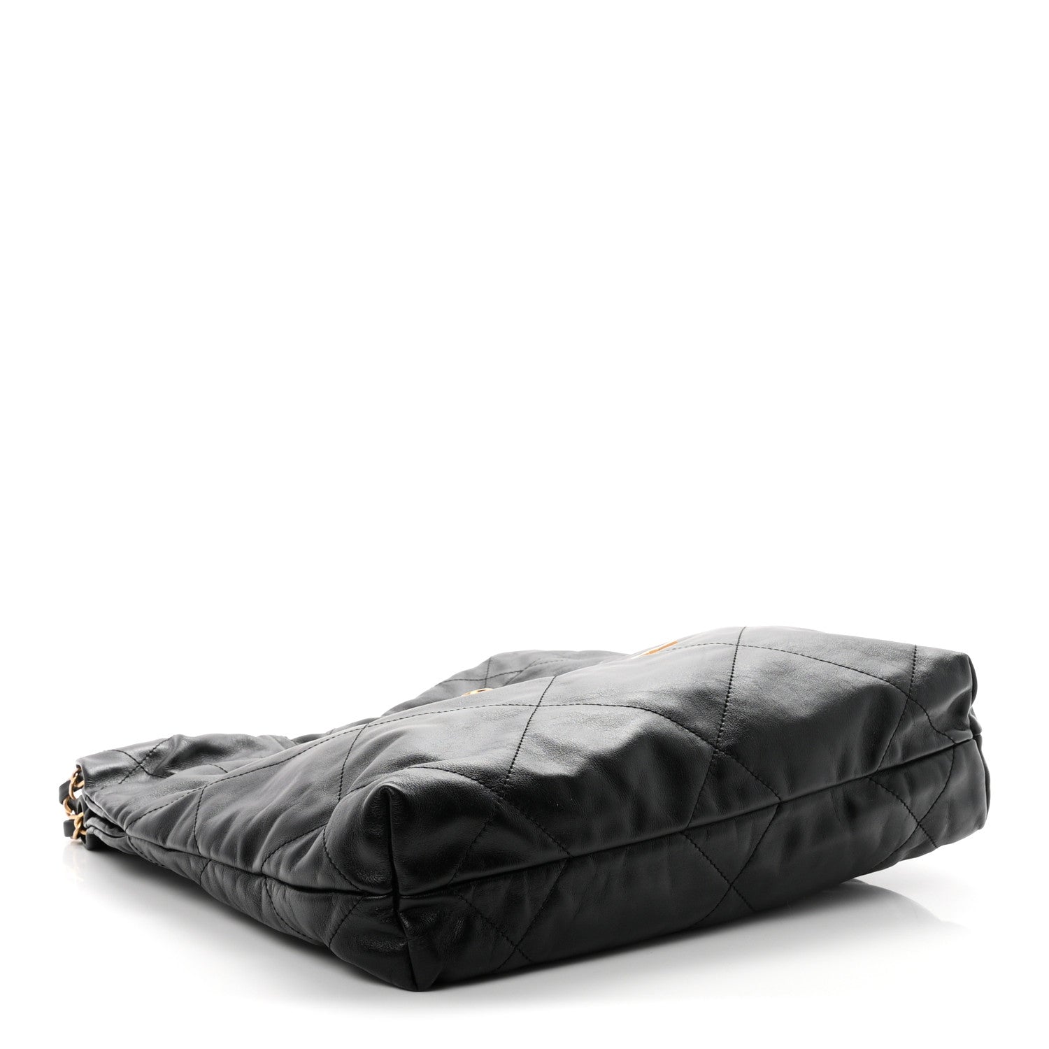 Chanel Shiny Calfskin Quilted Small Chanel 22 Black 5 of 11
