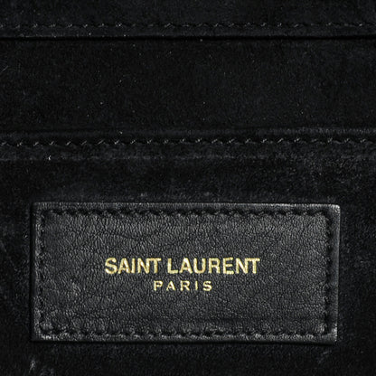 Saint Laurent Calfskin Classic Y Clutch Black 7 of 8