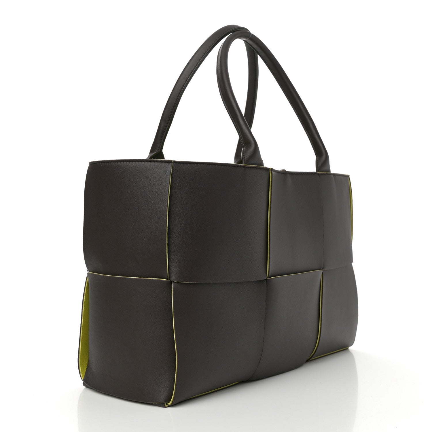 Bottega Veneta Nappa Maxi Intrecciato Medium Arco Tote Fondant Kiwi 4 of 10