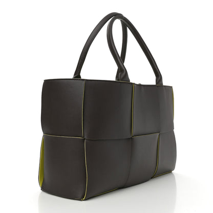 Bottega Veneta Nappa Maxi Intrecciato Medium Arco Tote Fondant Kiwi 4 of 10