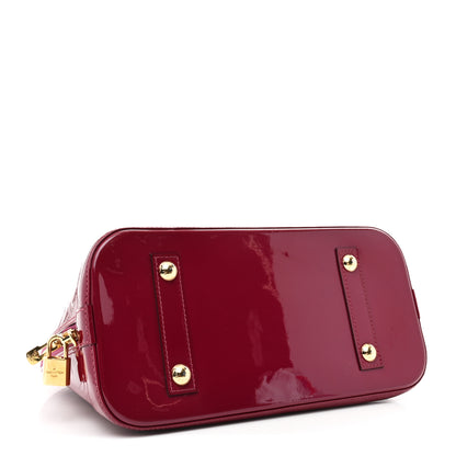 Louis Vuitton Vernis Alma PM Magenta 4 of 10