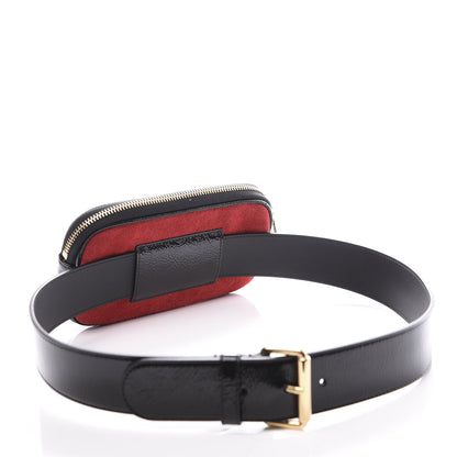 Gucci Suede Patent Ophidia Belted iPhone Case 85 34 Hibiscus Red 2 of 11