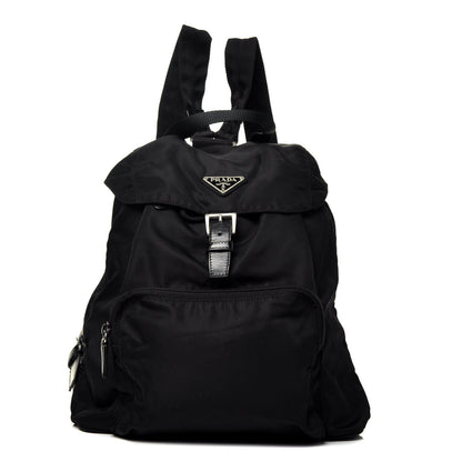 Prada Nylon Vela Medium Cinch Backpack 1 of 7
