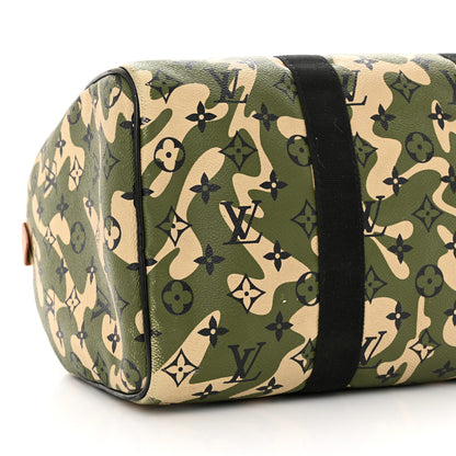 Louis Vuitton Monogram Camouflage Speedy 35 8 of 29