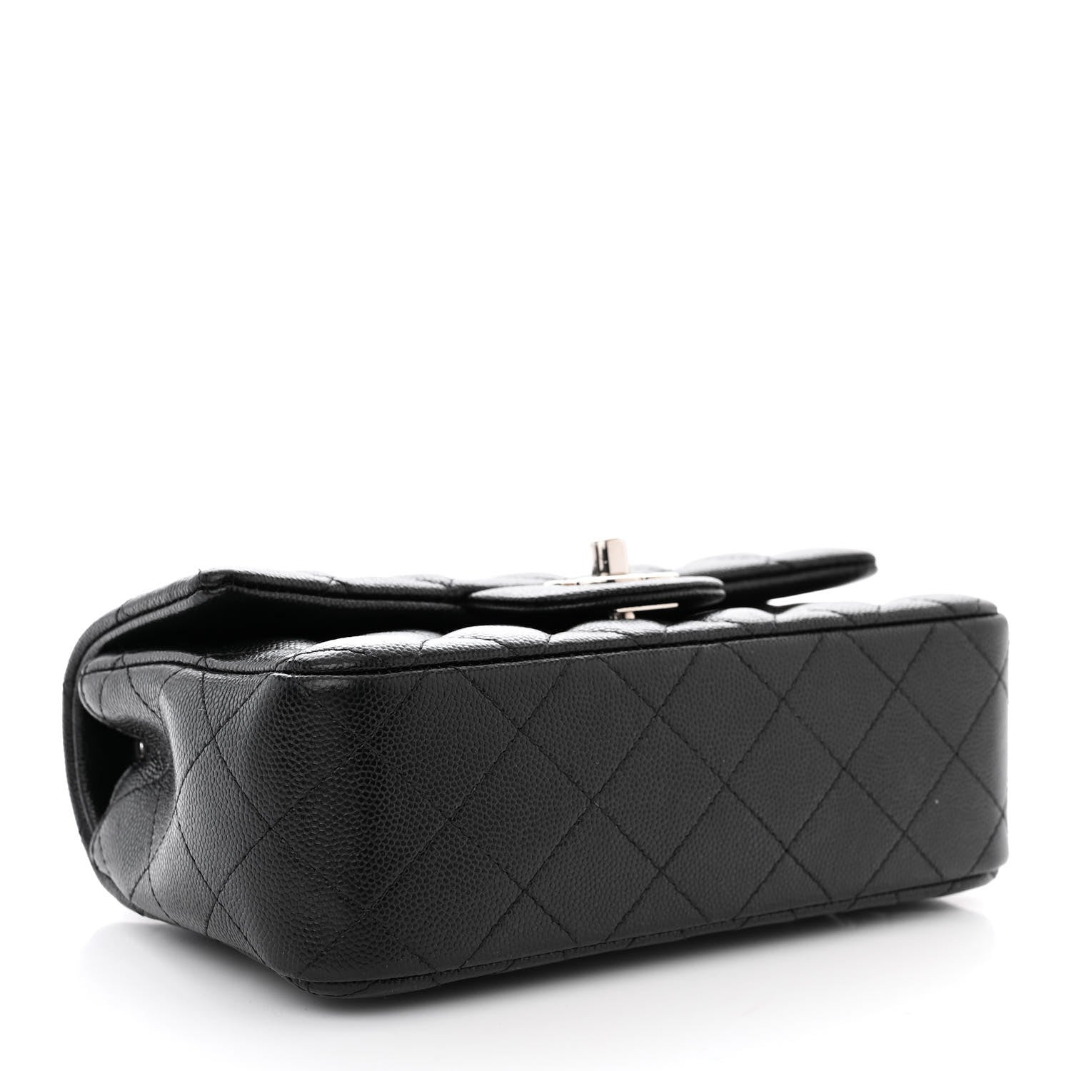 Chanel Caviar Quilted Mini Rectangular Flap Black 4 of 11