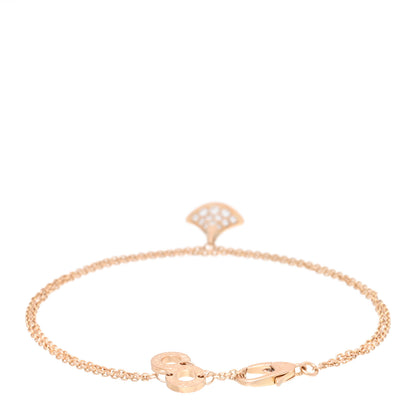 Bulgari 18K Rose Gold Diamond Divas' Dream Bracelet SM 2 of 3