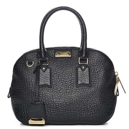 Burberry Heritage Grain Small Orchard Bowling Bag Black 1 of 8