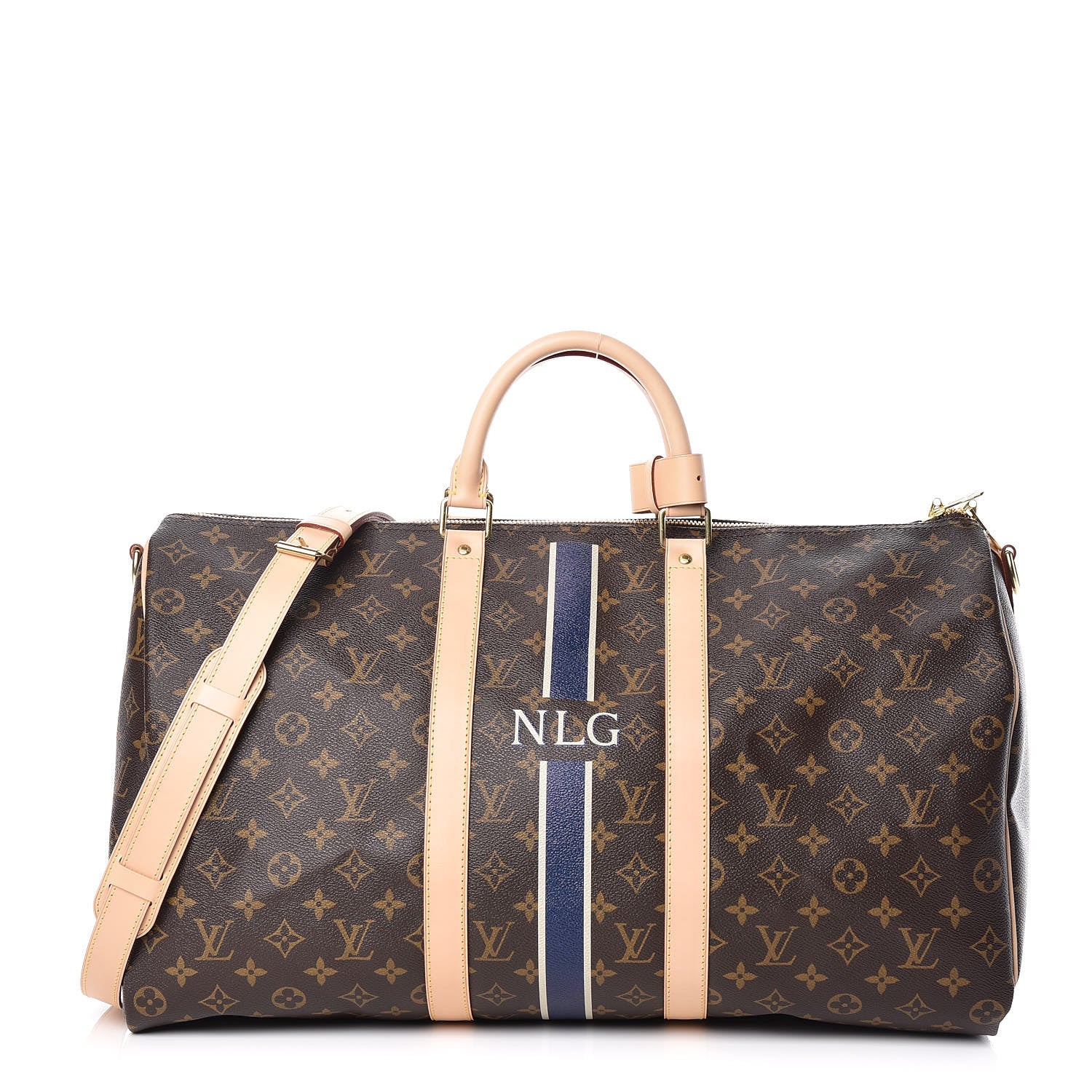 Louis Vuitton Monogram My LV Heritage Keepall Bandouliere 50 1 of 10
