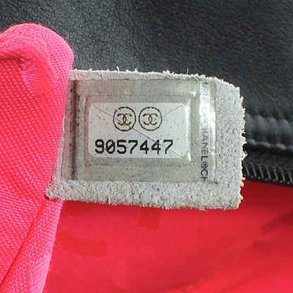 Chanel Calfskin Quilted Large Cambon Multipocket Reporter Black 4 of 8