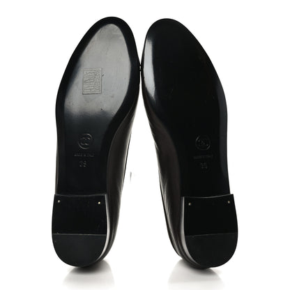 Chanel Lambskin Cap Toe CC Ballerina Flats 39 Brown Black 5 of 7