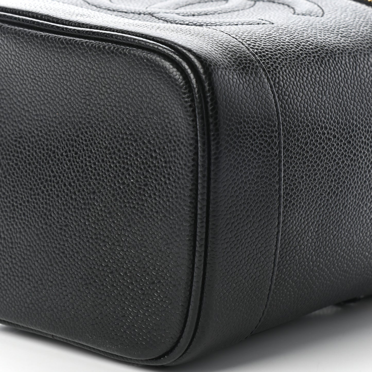 Caviar Vanity Cosmetic Case Black