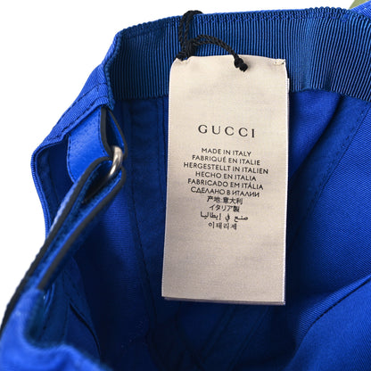 Gucci Cotton 100 Baseball Hap S Royal Blue 8 of 10