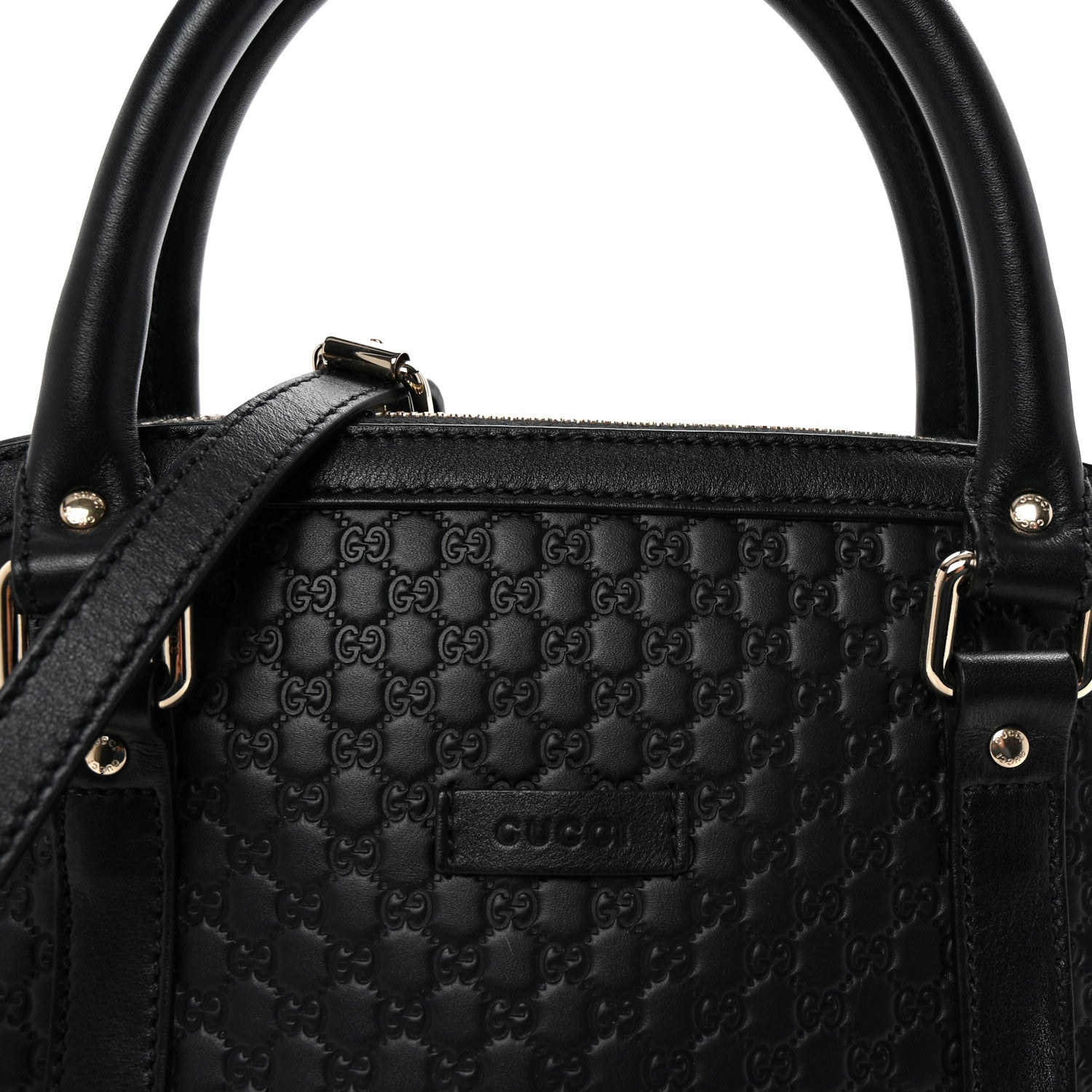 Gucci Microguccissima Medium Dome Bag Black 8 of 10