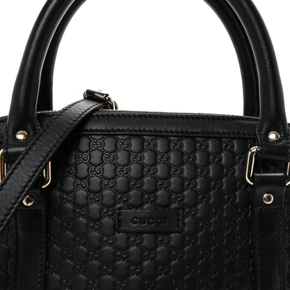 Gucci Microguccissima Medium Dome Bag Black 8 of 10