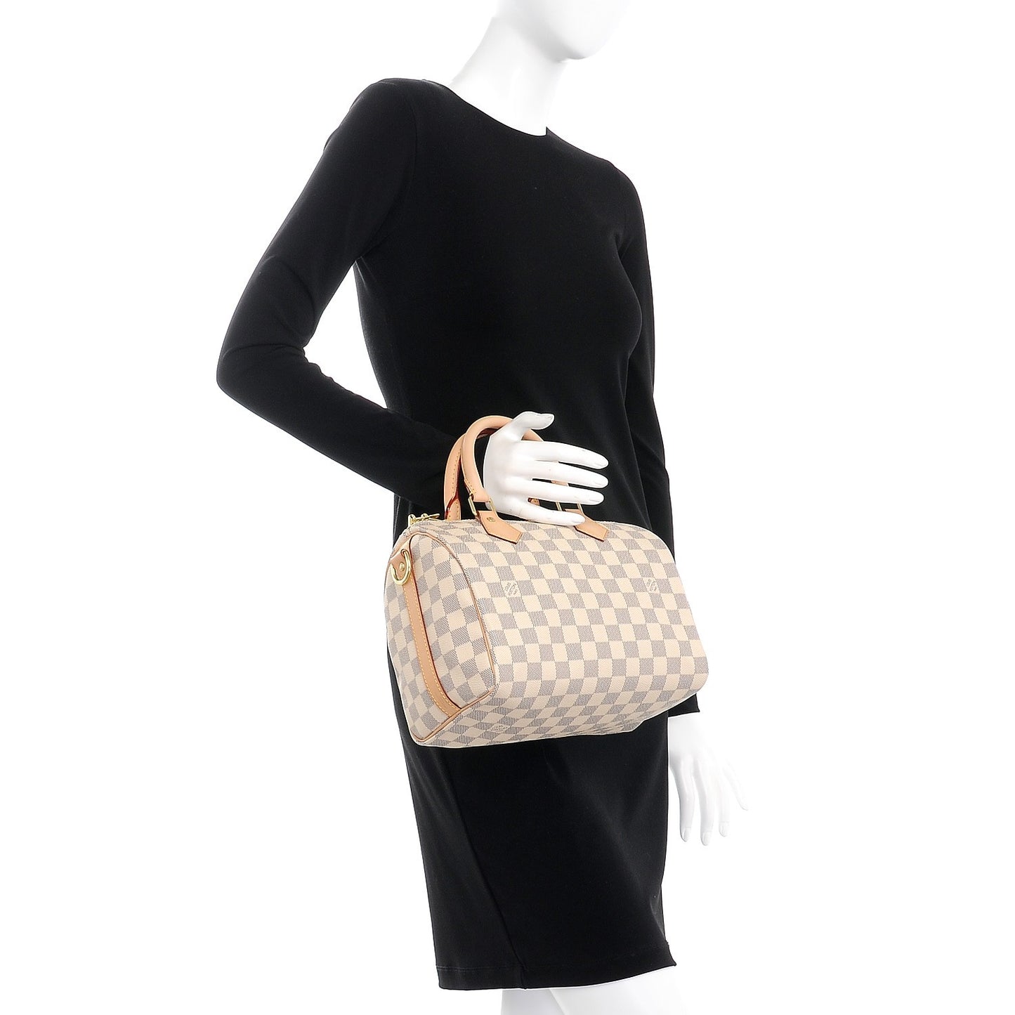 Damier Azur Speedy Bandouliere 25
