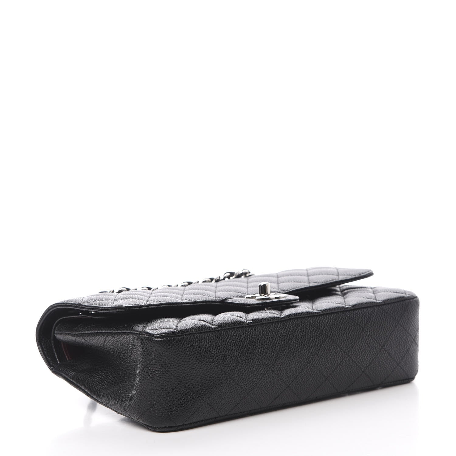 Chanel Caviar Quilted Medium Double Flap Black 4 of 12