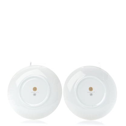 Hermes Porcelain Mosaique au 24 Dessert Plate Set of 2 3 of 6