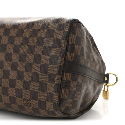 Louis Vuitton Damier Ebene Speedy Bandouliere 30 9 of 9