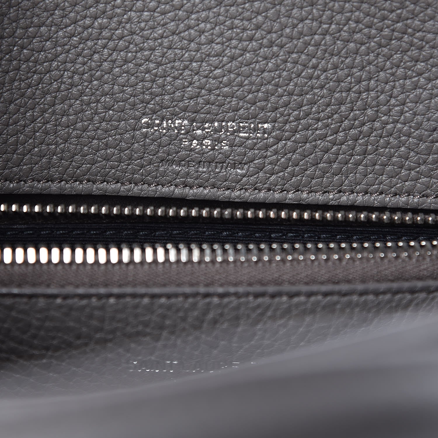 Saint Laurent Grained Calfskin Baby Sac De Jour Souple Earth 7 of 10