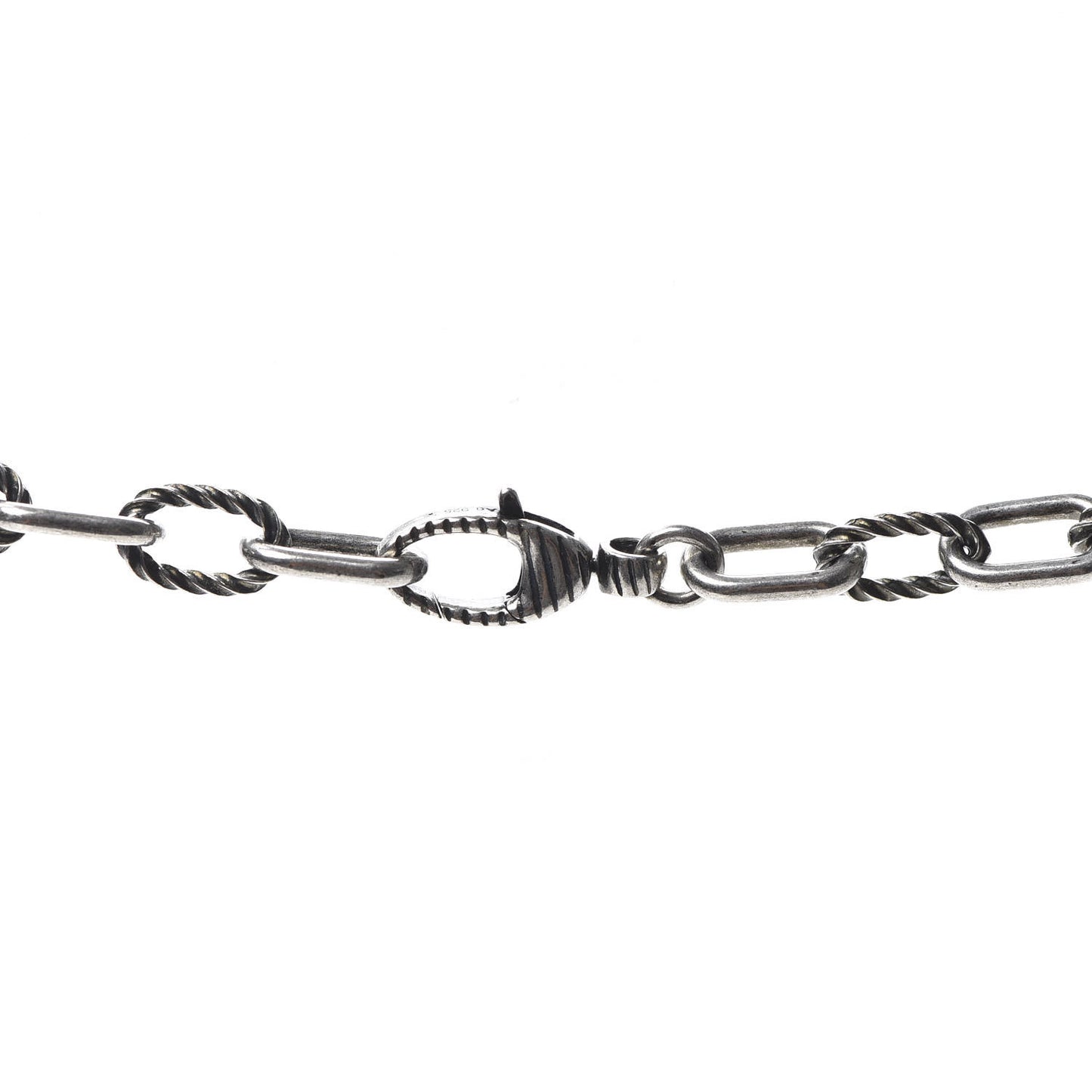 Sterling Silver Garden Ouroboros Snake Pendant Necklace