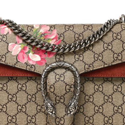 Gucci GG Supreme Monogram Blooms Small Dionysus Shoulder Bag Beige Multicolor Dry Rose 7 of 10