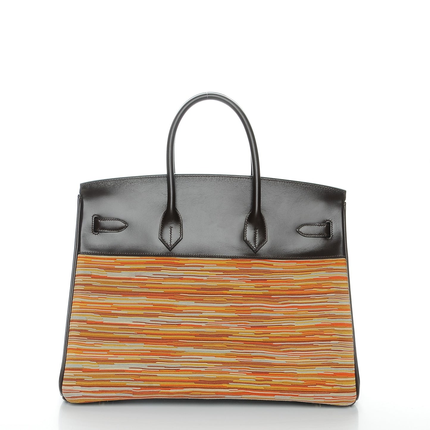 Box Vibrato Birkin 35 Chocolate