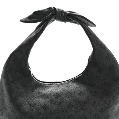 Louis Vuitton Mahina Why Knot MM Black 7 of 9