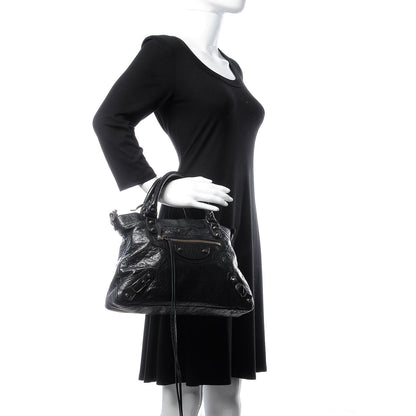 Balenciaga Agneau Classic Hardware Town Black 2 of 8