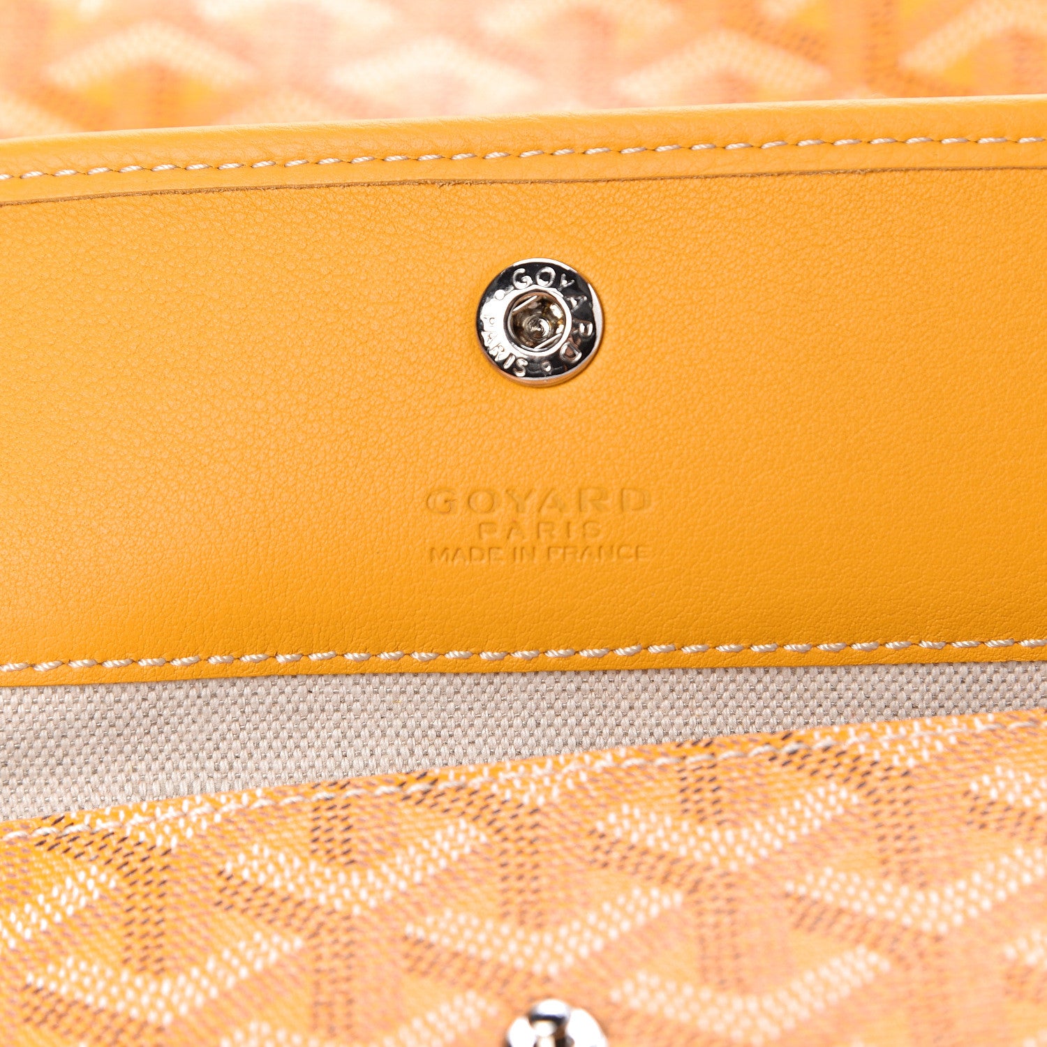 Goyard Goyardine Saint Louis PM Yellow 8 of 12