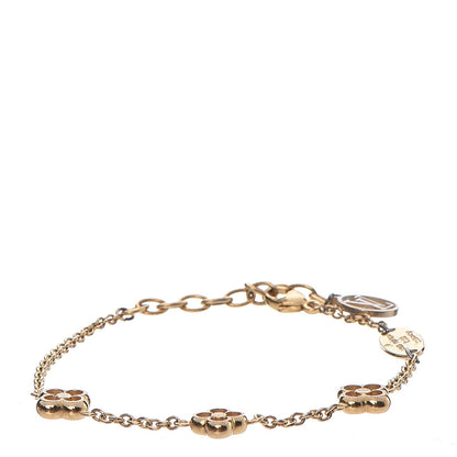 Louis Vuitton Brass Flower Full Bracelet Gold 3 of 6