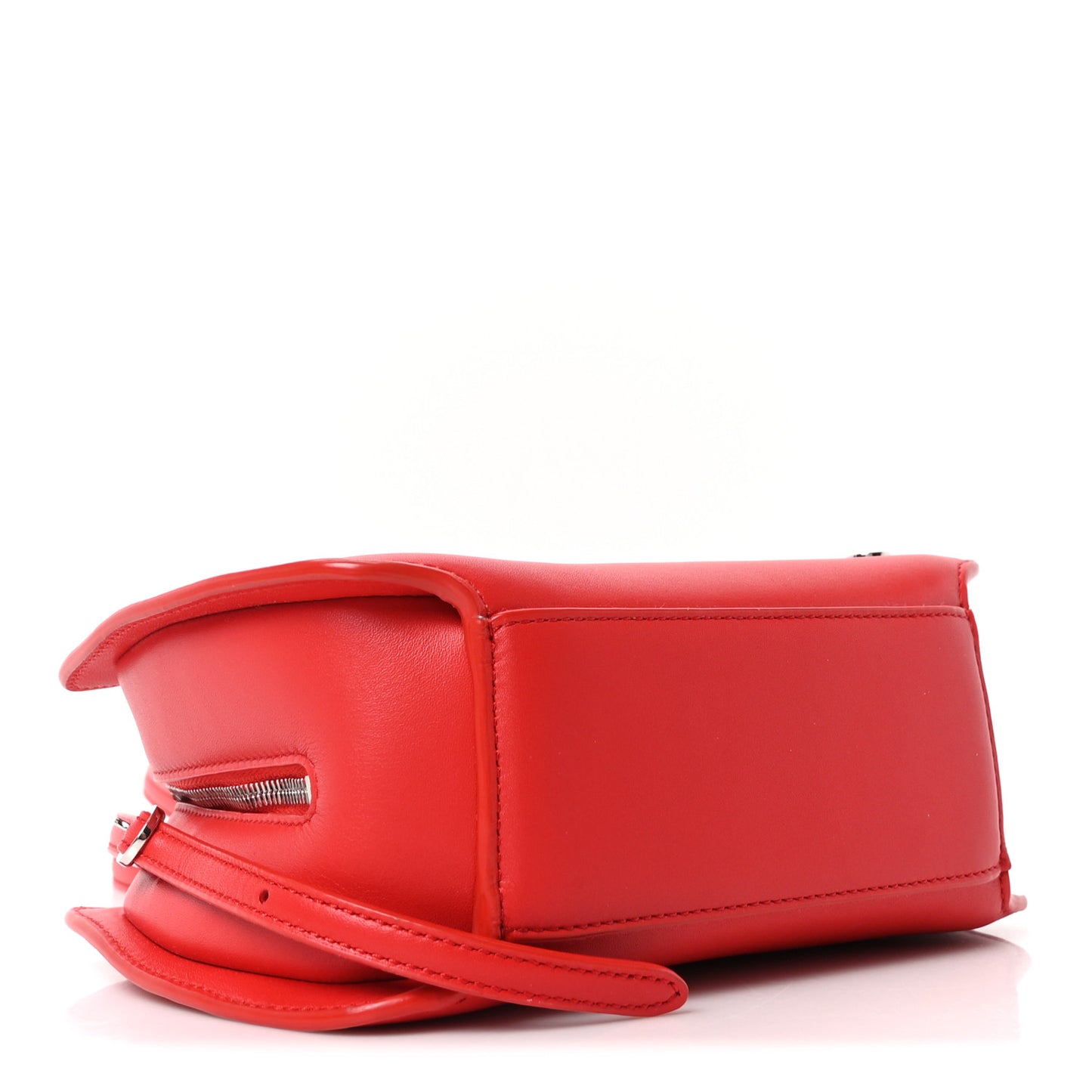 Smooth Calfskin Sesia Crossbody Fire Red