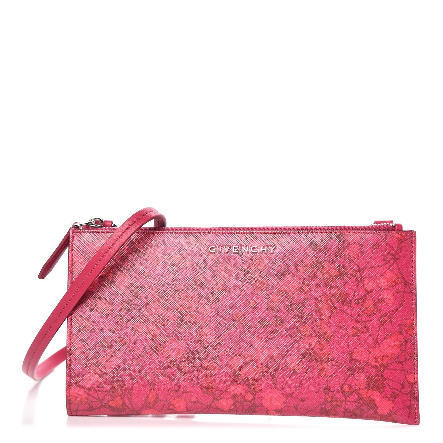 Saffiano Printed Iconic Pouch Crossbody Bag Multicolor
