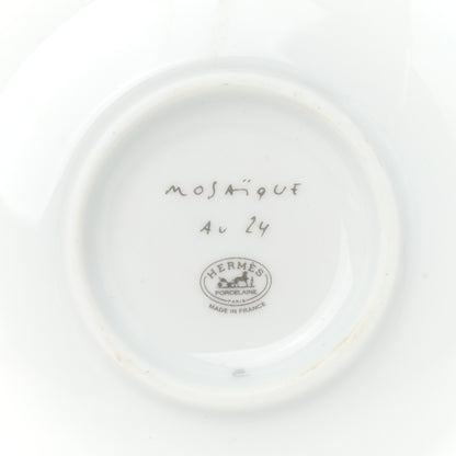Hermes Porcelain Mosaique au 24 Soy Dish 4 of 7