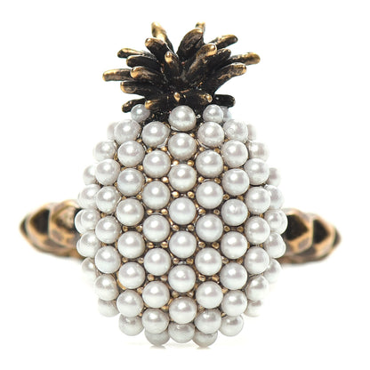 Gucci Pearl Pineapple Ring M Cream 1 of 6