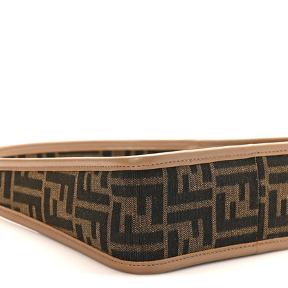 Fendi Fabric Jacquard Vitello Grace FF 1974 Mini Fendessence Shoulder Bag Tobacco Moro Ebano 9 of 11