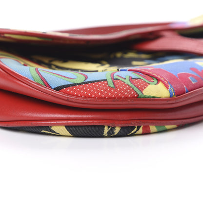 Christian Dior Canvas Bob Marley Saddle Bag Multicolor 10 of 16