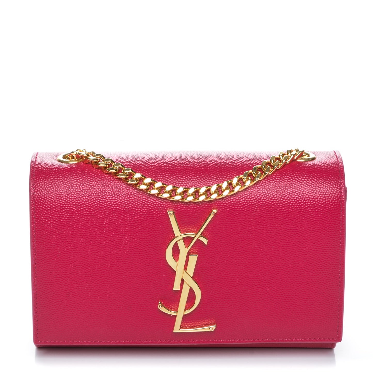 Grain De Poudre Small Monogram Kate Satchel Bubblegum