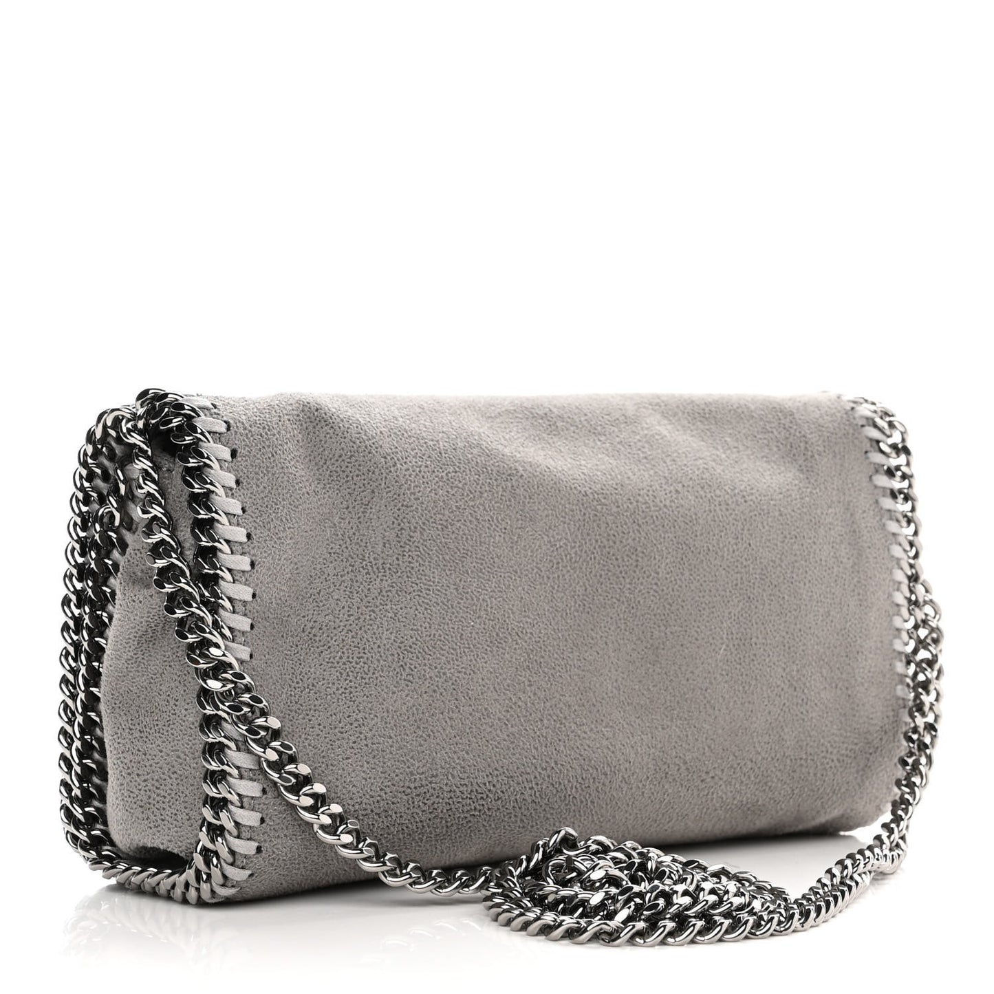 Shaggy Deer Falabella Crossbody Bag Light Grey