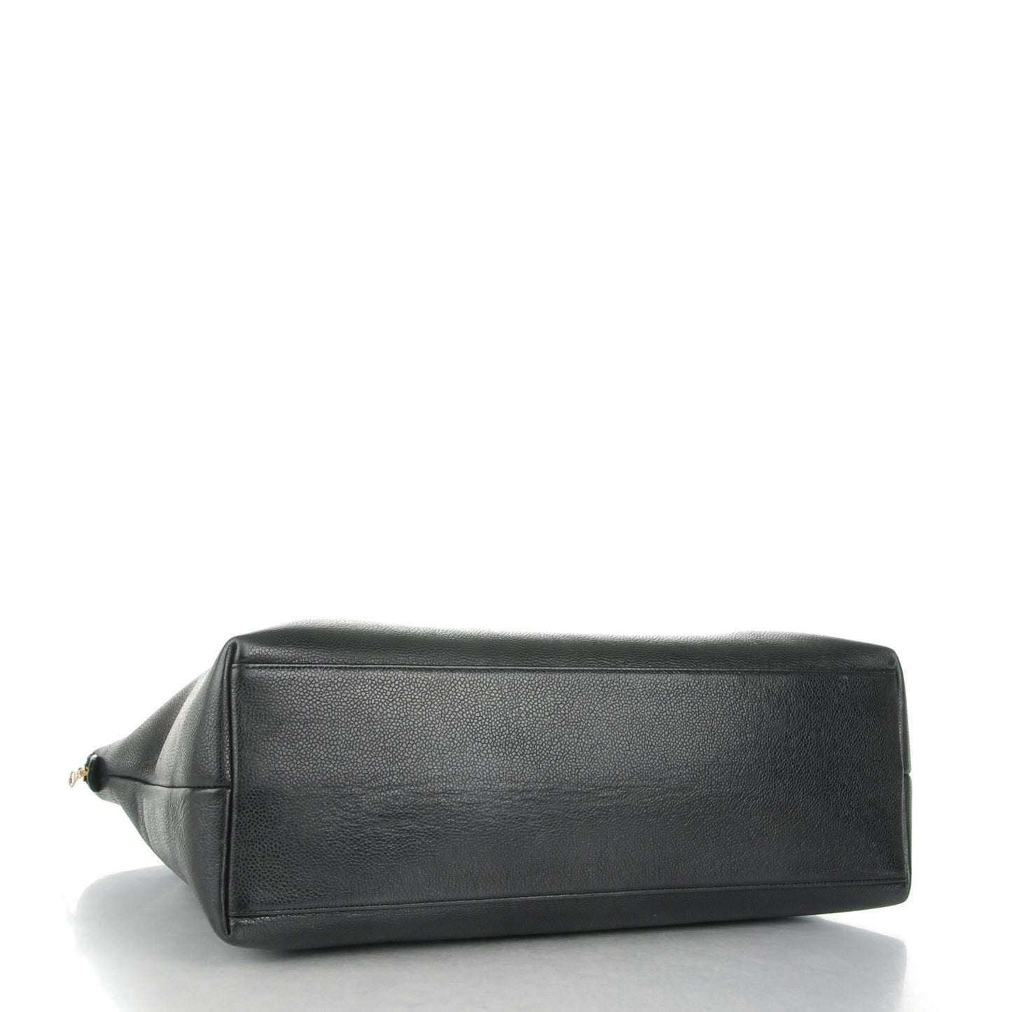 Caviar Large CC Shoulder Bag Black