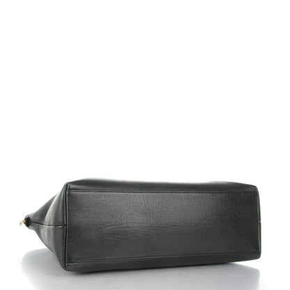 Chanel Caviar Large CC Shoulder Bag Black 4 of 7