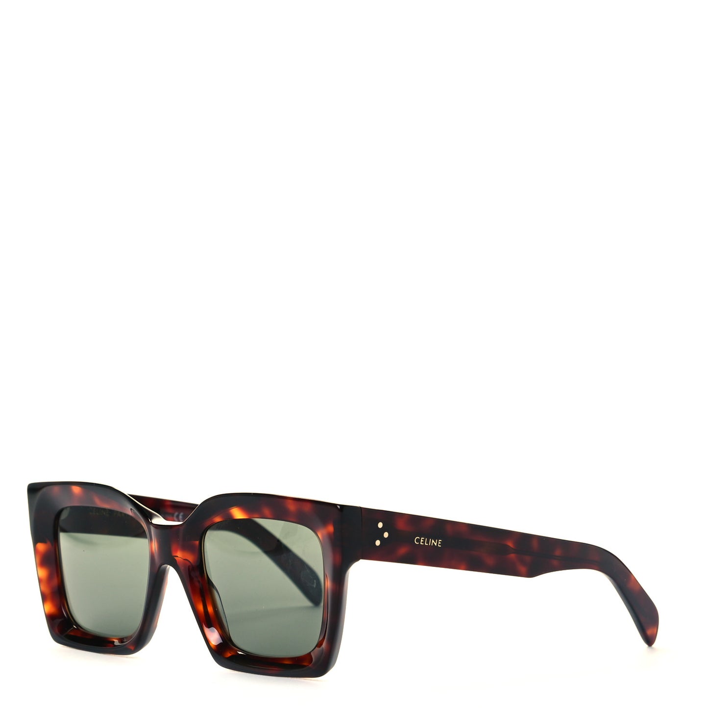 Acetate Square Sunglasses CL401301 Tortoise