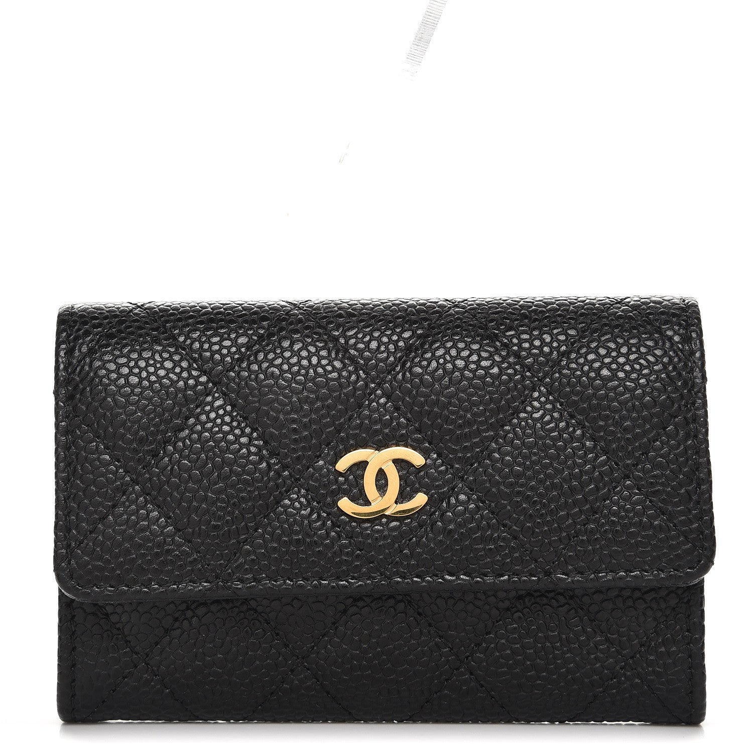 Chanel Caviar Quilted Card Holder Black 2 of 8