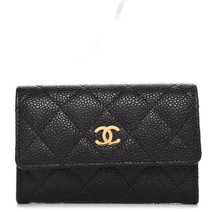 Chanel Caviar Quilted Card Holder Black 2 of 8