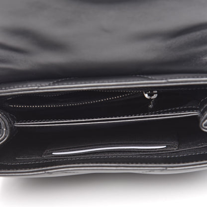 Saint Laurent Calfskin Y Quilted Monogram Toy Loulou Crossbody Bag Black 5 of 10